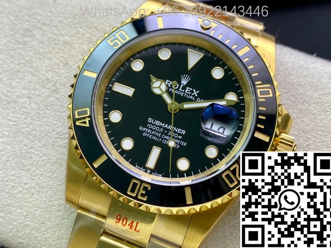 Submariner Dial Factory M126618LN-0002 Black Rolex VS 41MM 0201